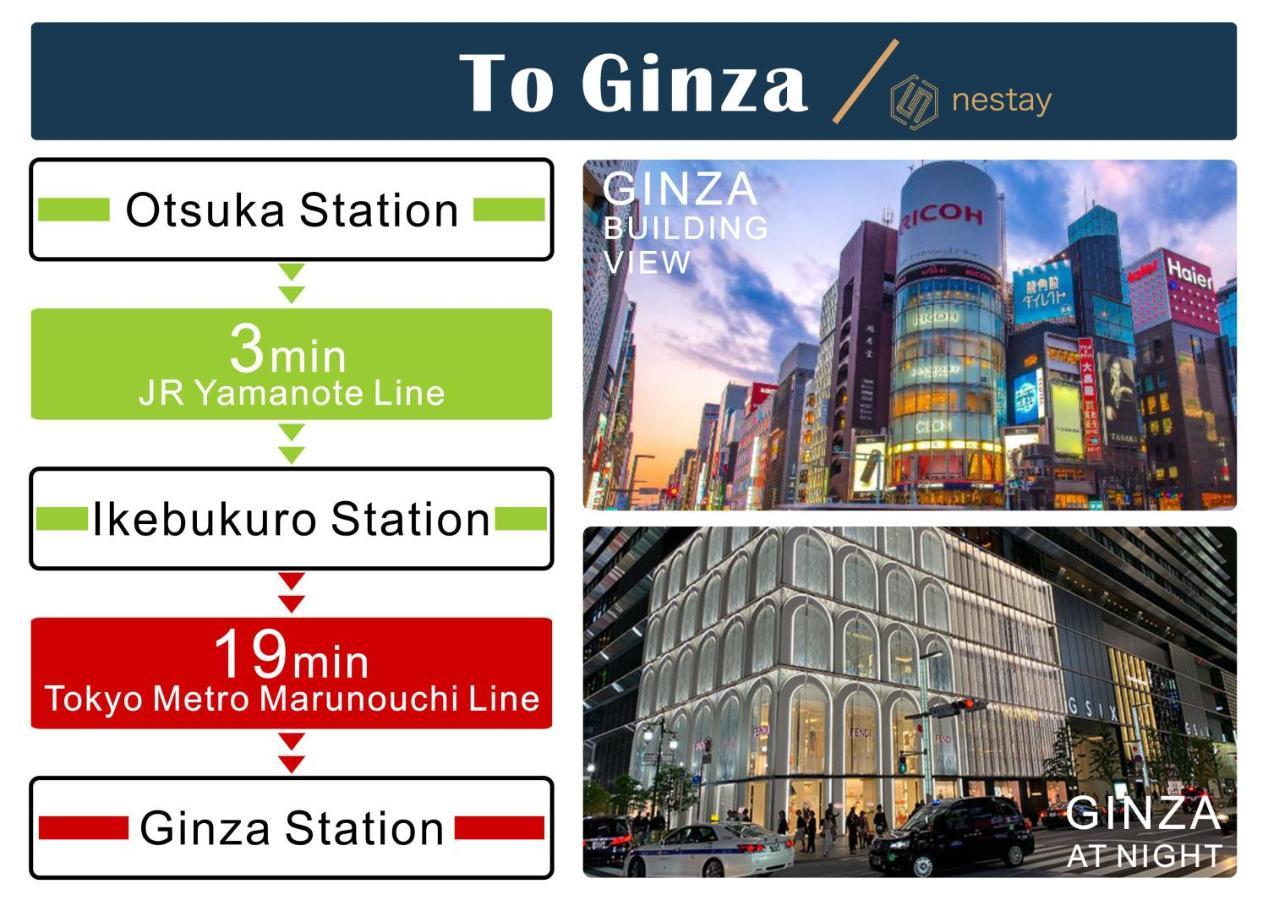 Nestay Otsuka 302 Apartmán Prefektura Tokio